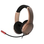 Casque filaire Pdp Airlite pour console Xbox Series X/S Xbox One et PC Beige et rouge