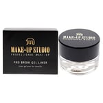 Make-Up Studio Pro Brow Gel Liner - Dark For Women 0.17 oz Eyebrow Gel