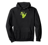 Rugrats Iconic Cute Reptar Being Reptar Small Chest Portrait Pullover Hoodie