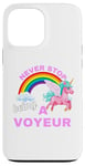 iPhone 13 Pro Max Fun Graphic-Never Stop Being A Voyeur Case