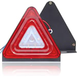 Feu arrière de remorque LED 24 V stroboscopique camion feu arrière triangle feux diurnes flash feu de recul stroboscope d'avertissement d'urgence