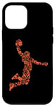 Coque pour iPhone 12 mini Panier de basket-ball pour homme