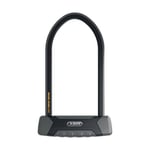 ABUS U-lock Granit XPlus 540 + USH mount - Bike lock with 13 mm shackle and XPlus cylinder - ABUS security level 15-230 mm shackle height