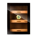 260x260x360mm Cedar Wood Cigarr Humidor Professional Vertical