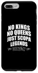 Coque pour iPhone 7 Plus/8 Plus No Kings No Queens Just Scopa Legends Jeux de cartes drôles Scopa