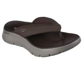 Skechers Mens GO WALK Flex Sandal - Vallejo - Chocolate Brown / UK9 EU43.5