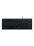 STREAM KEYBOARD - Tastatur - Nordisk - Sort