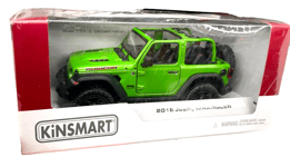 Jeep Wrangler 2018 Échelle 1/34 Chargement de Culasse pull back Kinsmart Métal