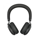 Jabra Evolve2 75 - Casque - intra-auriculaire - Bluetooth - sans fil, filaire - suppression active du son - USB-A - isolation