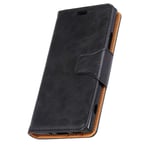 Mipcase Flip Phone Cover for ASUS ZenFone Live(ZB501KL), Leather Case Business Wallet Case with [Card Slots], Kickstand Phone Cover Magnetic Closure Phone Case for ASUS ZenFone Live(ZB501KL) (Black)