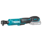 Batteridrevet vinkelskrutrekker Makita WR100DZ; 47,5 Nm; 1/4''; 3/8''; 12 V (uten batteri og lader)