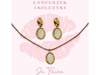 Gold-Plated Jewelry Set For Valentine's Day