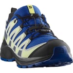 Salomon XA Pro V8 CSWP Jr. vandringsskor Nautical Blue/Black/Sharp Gree 30 - Fri frakt