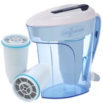 ZeroWater 2.8L Water Filter Jug with 3 Filters - 5 Stage Purification System