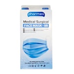 Pharmea Medicak surgical munskydd-IIR blue 10st Vit