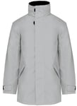 Parka Homme Doublure Matelassée - K677 - Gris Clair Snow