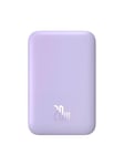 Baseus Powerbank mini 6000 mAh 20W (purple) Nødlader - Lilla - 6000 mAh