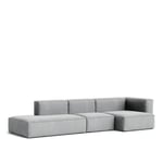 HAY - Mags Soft 3 Seater Combination 3 Right - Dark Grey Stitching - Cat.4 - Hallingdal 65 130 - Soffor