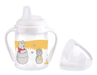 Tigex Tasse d’apprentissage | +6 mois | Anti-fuite | Poignées amovibles | 150 ml | Disney Winnie l’Ourson