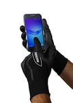 ROSTAING Gants Fins Tactiles Téléphone Jardinage Bricolage Imperméables Résistants Nitrile Taille 08