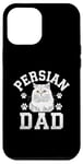 Coque pour iPhone 12 Pro Max Persian Dad Persian Long Hair