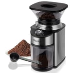 Electric Burr Coffee Bean Grinder Adjustable 19 Grind Settings for 2-12 Cups UK