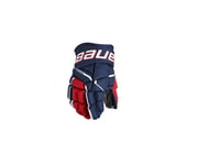 Bauer Hockeyhandskar Supreme Mach Jr Navy/Red/White