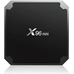 X96mini Smart TV BOX 2Go + 16Go Android 7.1.2 Amlogic S905W Quad Core 1080P 4K H.265H.264 HDTV HDR Multimédia WiFi Noir