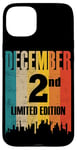 iPhone 15 Plus December 2 Limited Edition Day 2 Retro Vintage Birthday Case