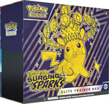 Pokémon TCG: Scarlet & Violet—Surging Sparks Elite Trainer Box (1 Full-Art Promo Card, 9 Boosters & Premium Accessories)