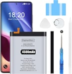 Batterie Pour Galaxy S20 Plus Sm-G985 G985u 4,500 Mah Eb-Bg985aby Li-Polymère Remplacer La Batterie Avec Kit D'outils De Réparation