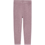 Name It Nmfwang Neddle leggings i ull, Purple Dove