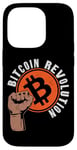 iPhone 14 Pro Bitcoin Crypto Revolution Fist Bitcoin Revolution Case