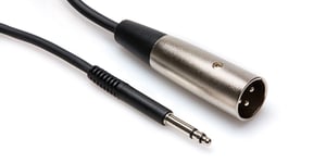 Hosa TTX-103M Balanced Interconnect Cable TT TRS to XLR3M