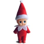 Tiny Baby Elf Doll | Jul Miniatyr tomte dekoration | Ne