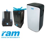 Hydroponics Ram Humidifier 5l & 13l Ram 10l Dehumidifier For Grow Room