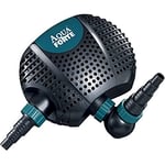 AquaForte O-Plus 6.500 Pompe de filtration basse tension (12 Volt), 50 Watt, Débit maximal 6,5 m3 par heure, hauteur maximale de refoulement 4 mètres, Idéale pour les étangs de baignade