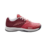 Wilson Femme KAOS Comp 3.0 Sneaker, Earth Red/Fig/Silver Pink, 36 2/3 EU