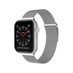 Apple Watch 42 / 44 mm Milanese Loop Metall Armband Silver