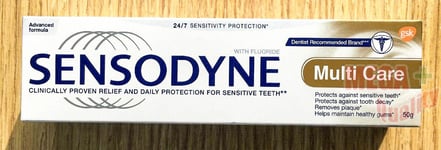 50g Sensodyne Toothpaste Multi Care Relief Sensitive Teeth against tooth decay