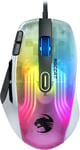 Kone Xp - Souris De Jeu À Éclairage 3D, Dotée D'Un Capteur Optique De 19 000 Dpi, D'Une Molette Krystal 4D Avec Un Design Multi-Bouton Et Un Éclairage Aimo Rgb, Blanc