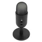 USB PC Microphone Live Streaming Mic Volume Control Condenser Type For Video