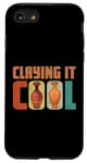 Coque pour iPhone SE (2020) / 7 / 8 Pottery Claying It Cool Machine à poterie