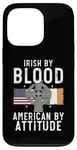 iPhone 13 Pro Dual Heritage Mixed Country USA Ireland Irish American Case