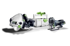 Pack de 2 outils de sciage 18V (sans batterie ni chargeur) + coffret SYSTAINER - FESTOOL - 578023