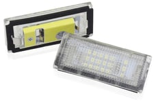 LED rekisterikilven valo BMW E46 04-06 2D facelift -malliin