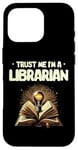 iPhone 16 Pro Trust Me I'm A Librarian Library Book Reading Books Case