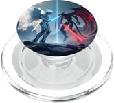 Fantastique robot mignon combat de démons PopSockets PopGrip pour MagSafe