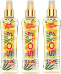 So…? Summer Escapes Womens Bali Breeze Body Mist Fragrance Spray 200ml Bundle of