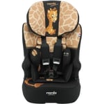 NANIA RACE I FIX isofix bilbarnstol, Grupp 1/2/3, från 3 till 10 år, 9-36 kg, 76-140 cm R129 – Justerbart nackstöd – Liggunderlag – Ma